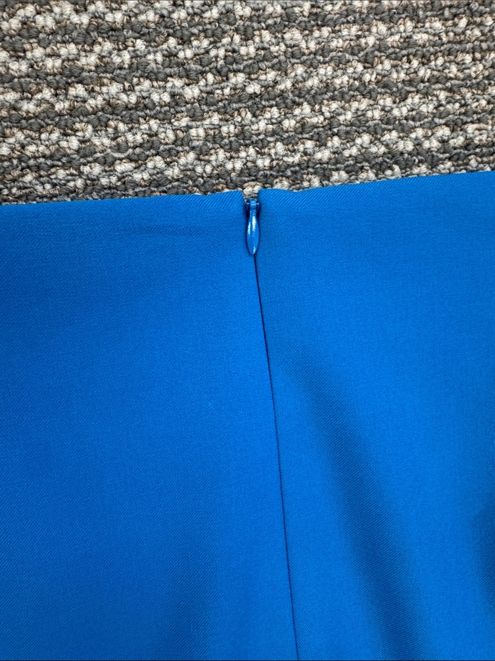 Iris Setlakwe Midi Asymmetrical Skirt in Titan Blue, size 8 - Picture 4 of 5